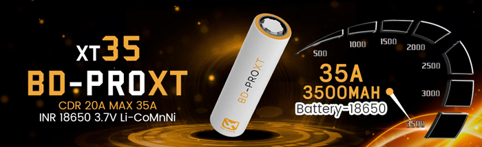High End Battery BD PRO XT35 35A 18650 3500mAh 04