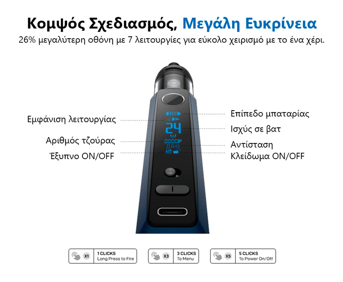 Vaporesso GTX ONE PRO slider09