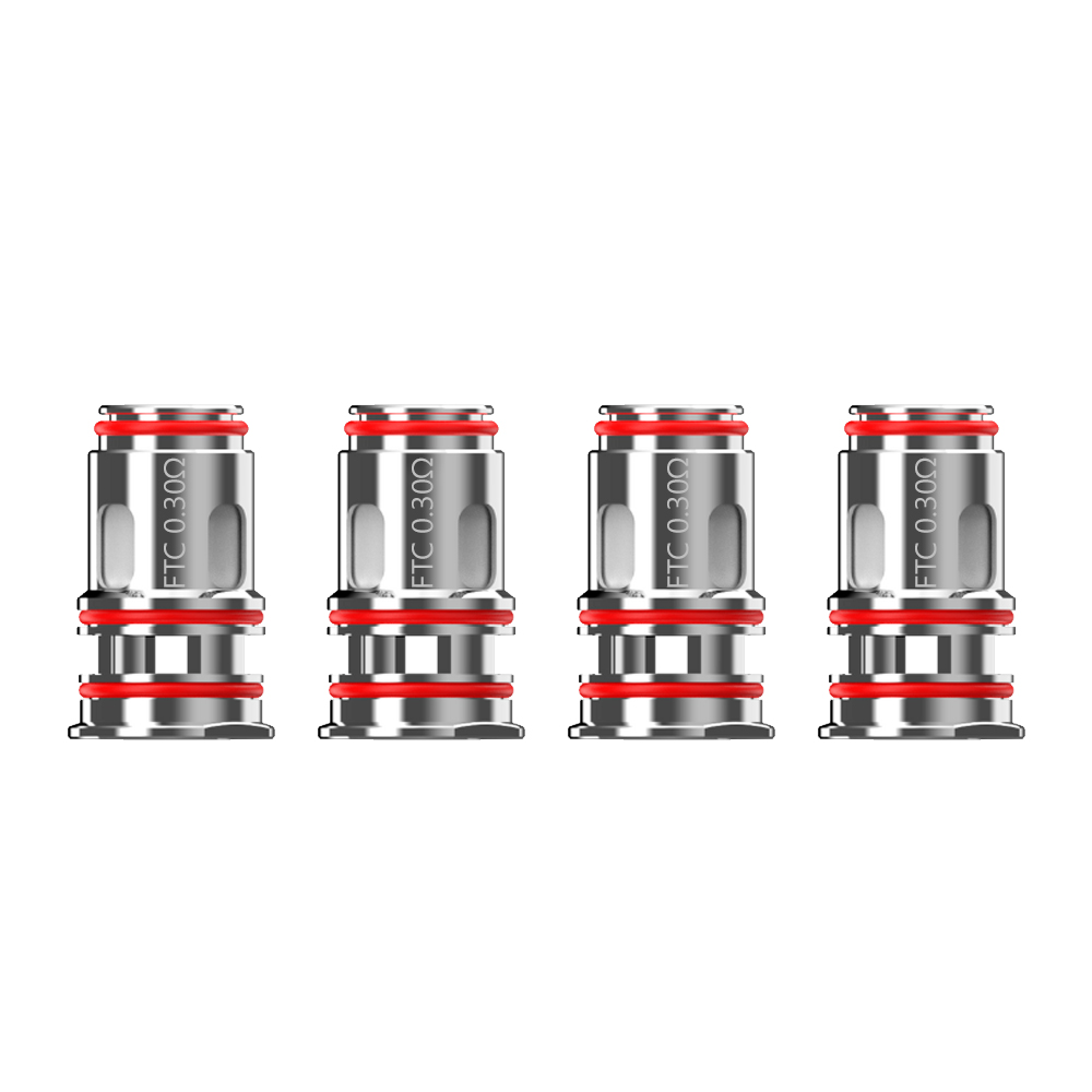 Fumytech -Coil FTC 0.30ohm x 4 Αντιστάσεις για ατμοποιητή ηλεκτρονικού τσιγάρου