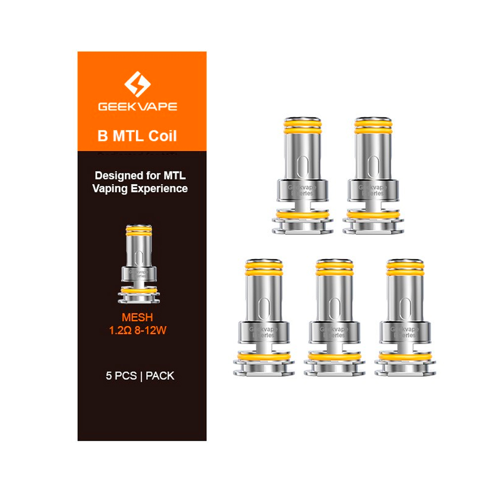 Geekvape B MTL coil 1.2ohm x 5 pcs Αντιστάσεις για ηλεκτρονικό τσιγάρο