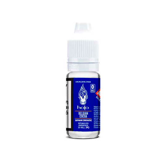 Έτοιμο Yγρό αναπλήρωσης Halo Belgian Cocoa 10ml 00mg
