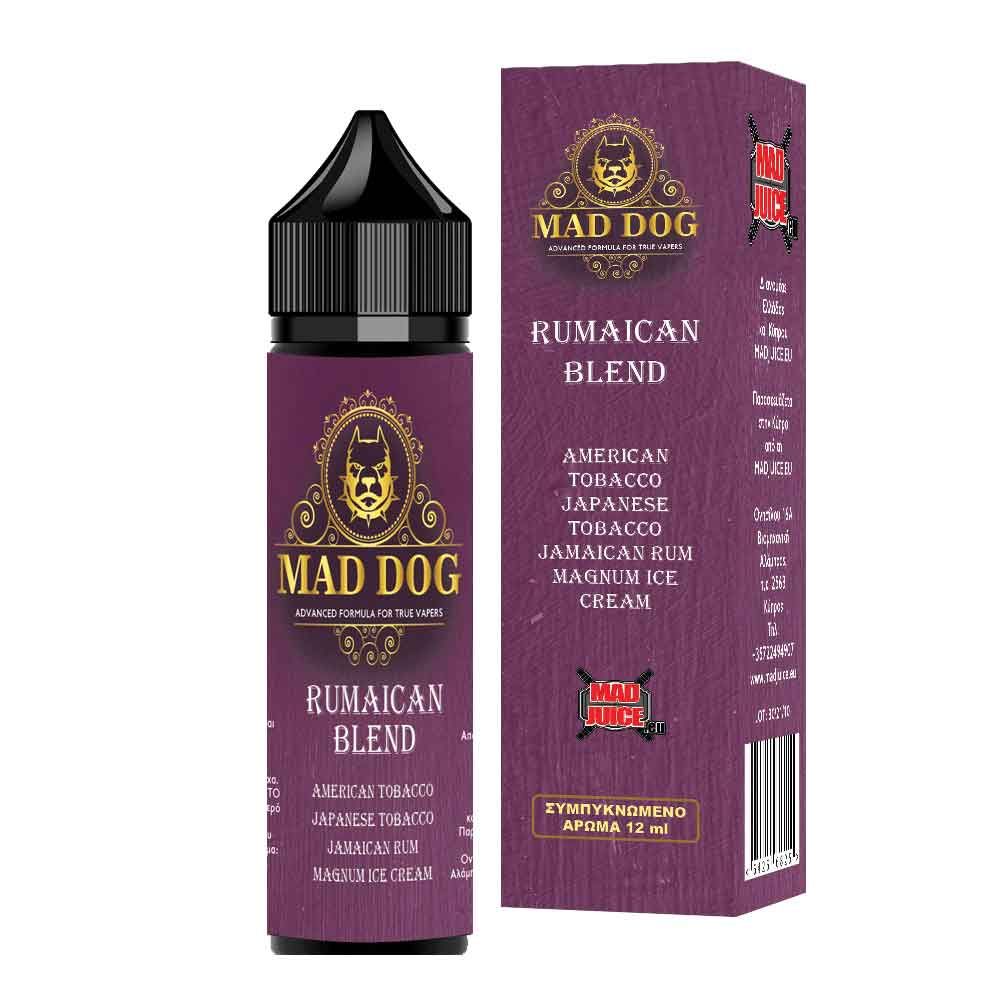 Mad Juice - Rumaican Blend 12ml/60ml bottle flavor