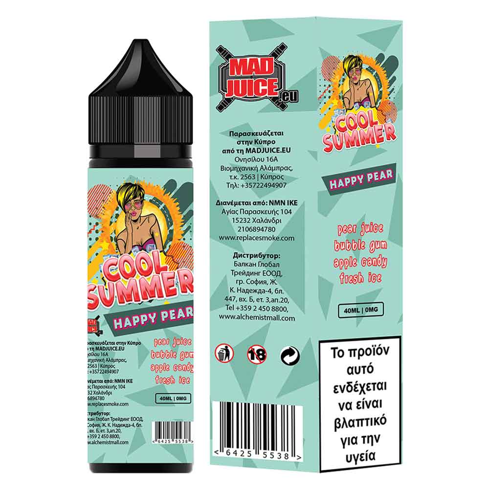 Mad Juice - Happy Pear Shortfill 40/60 0mg