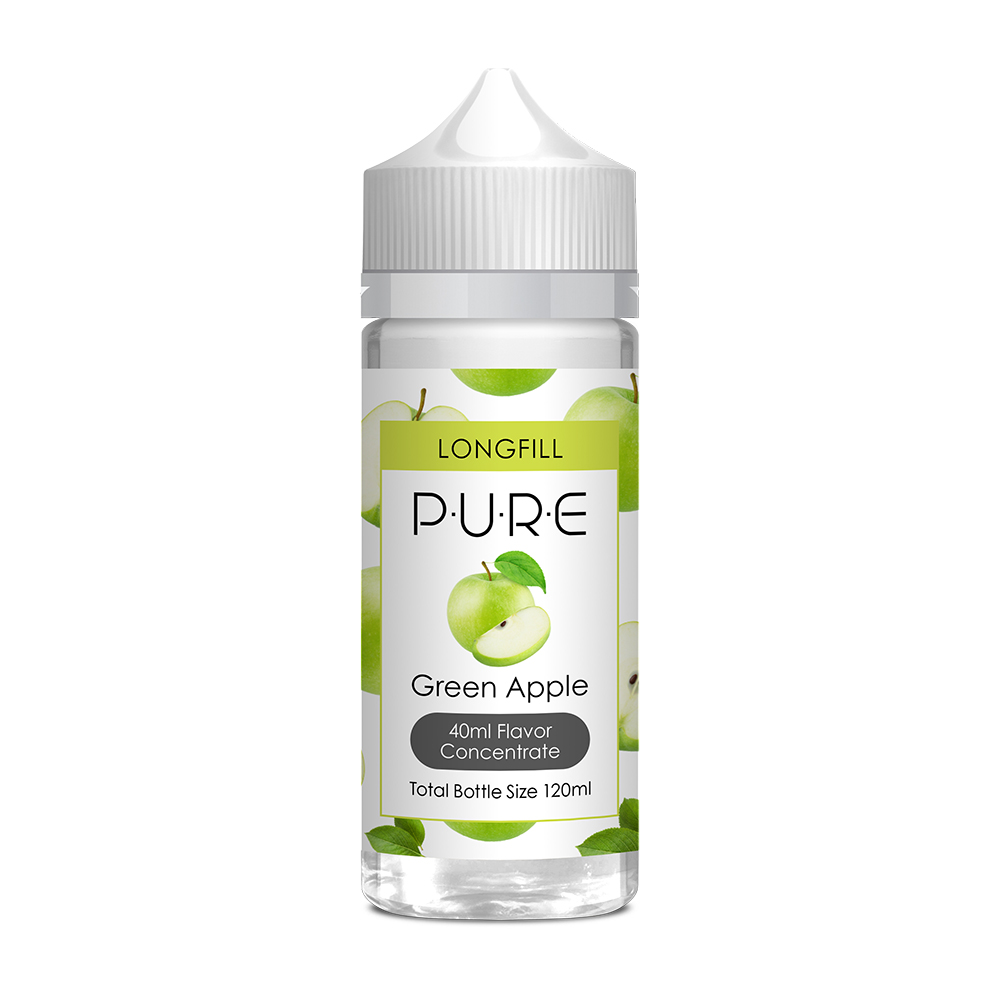 HALO PURE Green Apple 40/120ml Flavor Shot