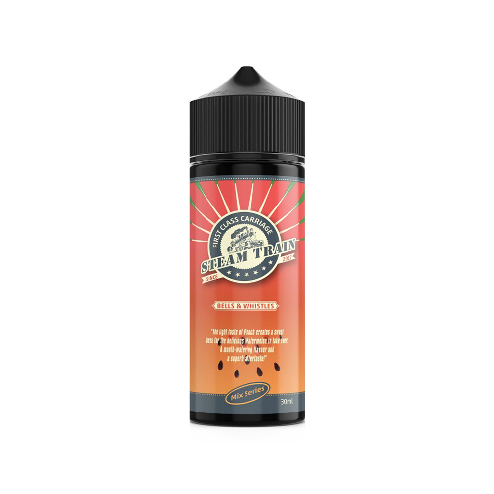 Steam Train Bells and Whistles 30ml/120ml bottle flavor