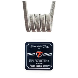 Fumytech Triple Fused Clapton DL Ni80 0.30 New Version (10pcs)