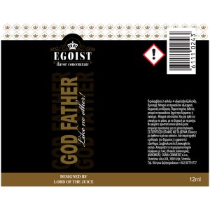 Egoist God Father 12ml/60ml Bottle flavor