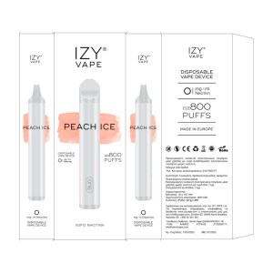 IZY VAPE IZY One 2ml Disposable Peach Ice 00mg