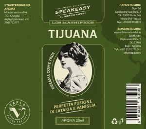 Speakeasy Tijuana Flavor 20/60ml Flavor