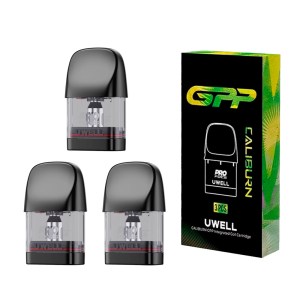 Uwell Cartridge GPP 0.6 ohm 3pcs Αντιστάσεις/δοχεία για ηλεκτρονικο τσιγάρο pod