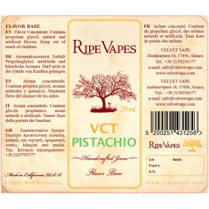 Ripe Vapes VCT Pistachio 20ml to 60ml Flavor
