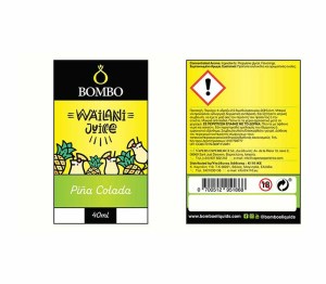 Bombo Wailani Juice Pina Colada 40ml 120ml Flavorshot